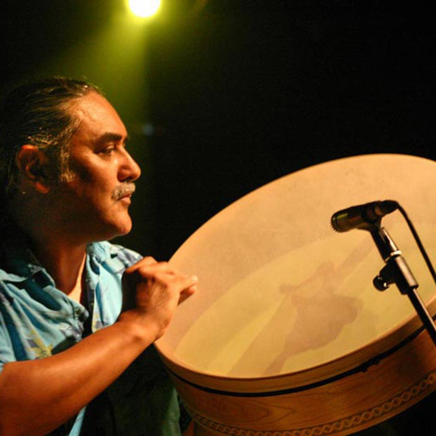 Glen Velez with bodhran drum