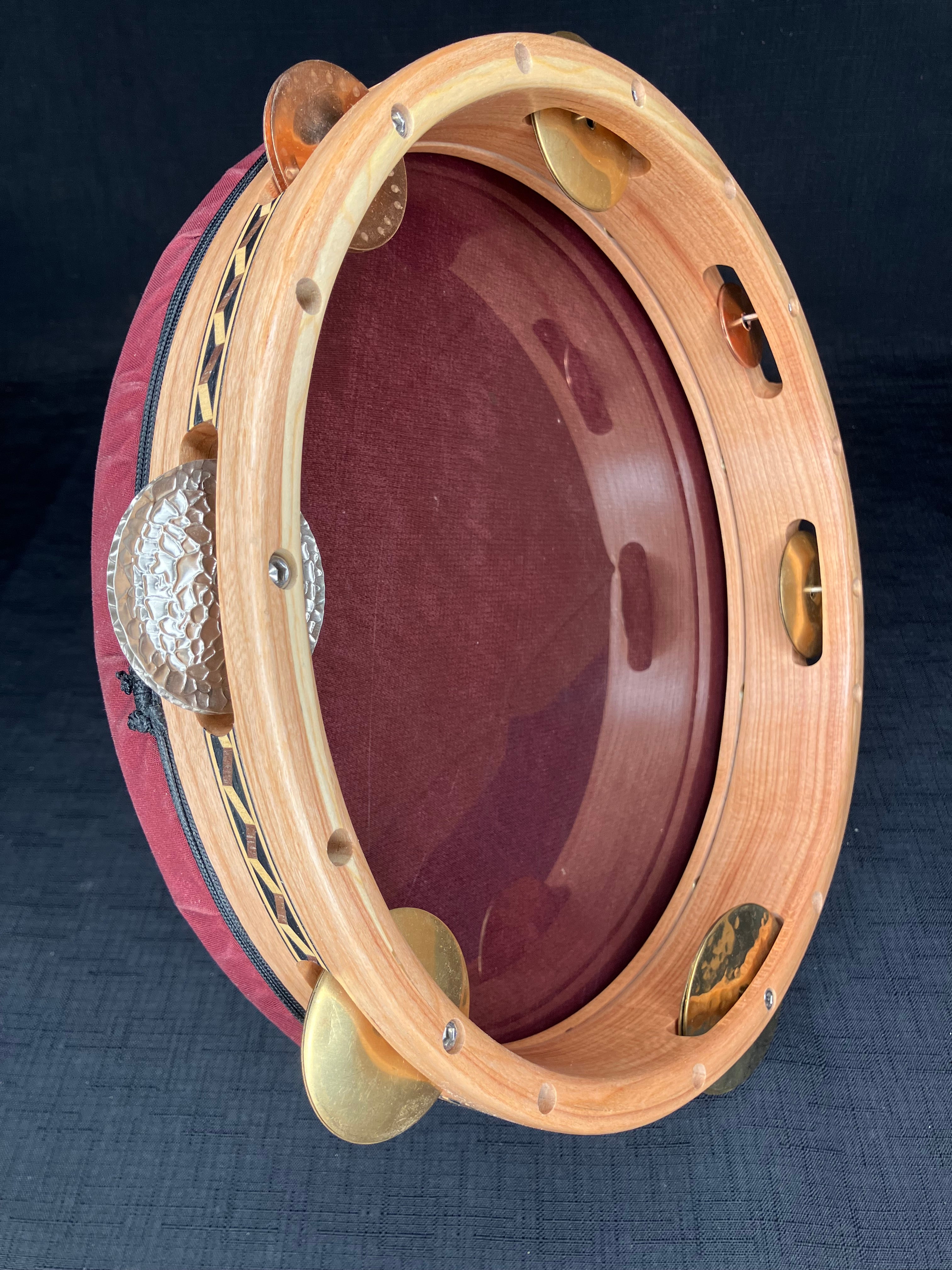 Todd Roach Hybrid Tambourine – Cooperman Frame Drums
