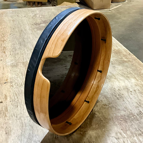 REMO Ebony drumhead mounted on an Academy Model Tar drum