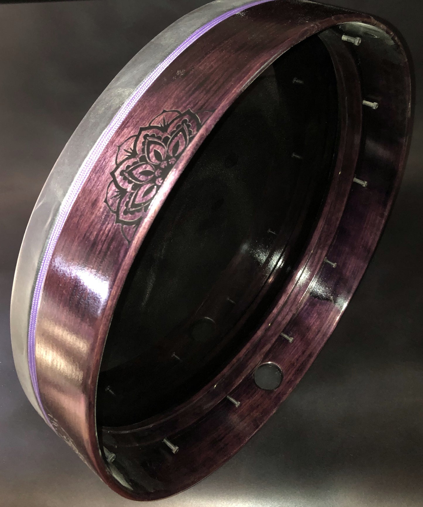 Otero series shallow purple with overlay