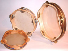 scallop grip for tambourines