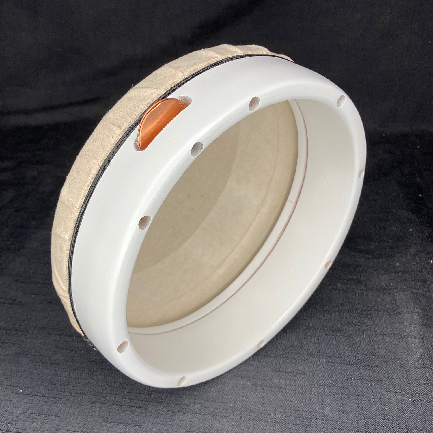 Kanjira, Ganesh Kumar Series, pearl white