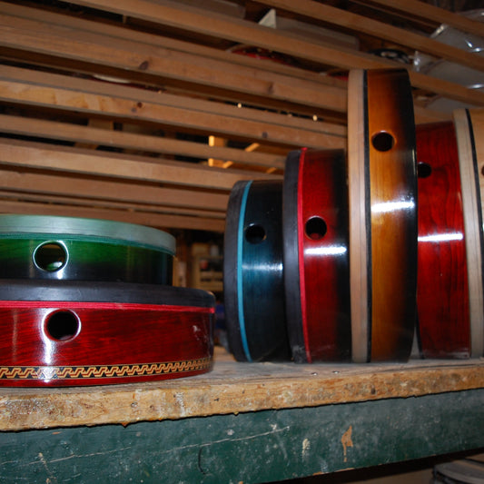 Frame Drum Display of Stains